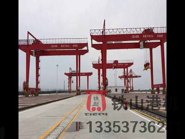遼寧大連軌道式集裝箱龍門(mén)吊廠家軌道式集裝箱門(mén)式起重機(jī)作業(yè)效率高